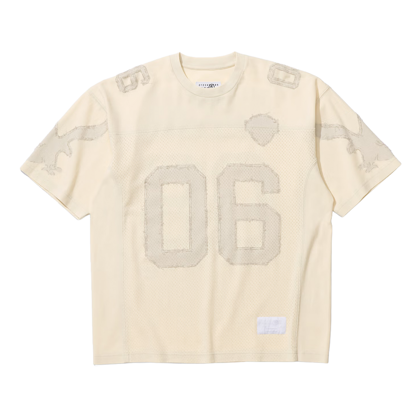 Supreme MM6 Maison Margiela Cotton Football Jersey White