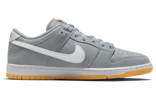 DV5464 001 Nike SB Dunk Low Pro ISO Orange Label Wolf Grey Gum