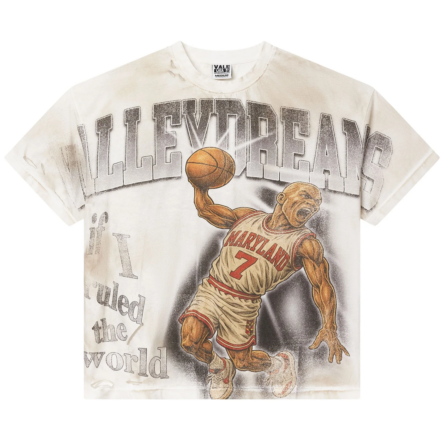 Vale Forever Slam Tee Off White