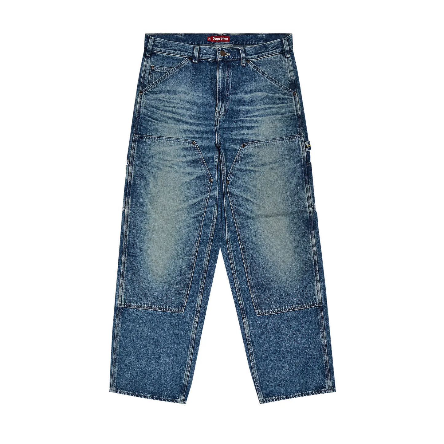 Supreme Worn Double Knee Painter Pant Denim - 36
