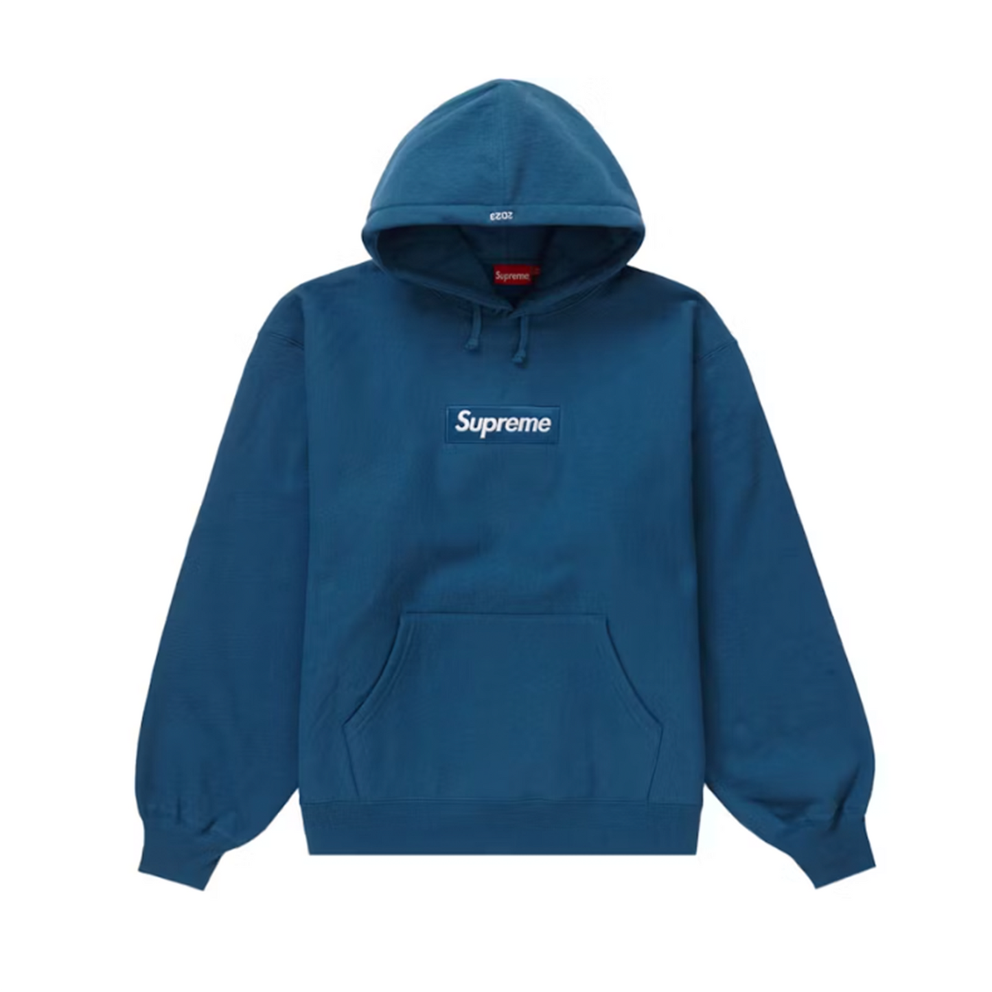 Supreme Box Logo Hooded Sweatshirt (FW23) Blue [USED] L - (Used)