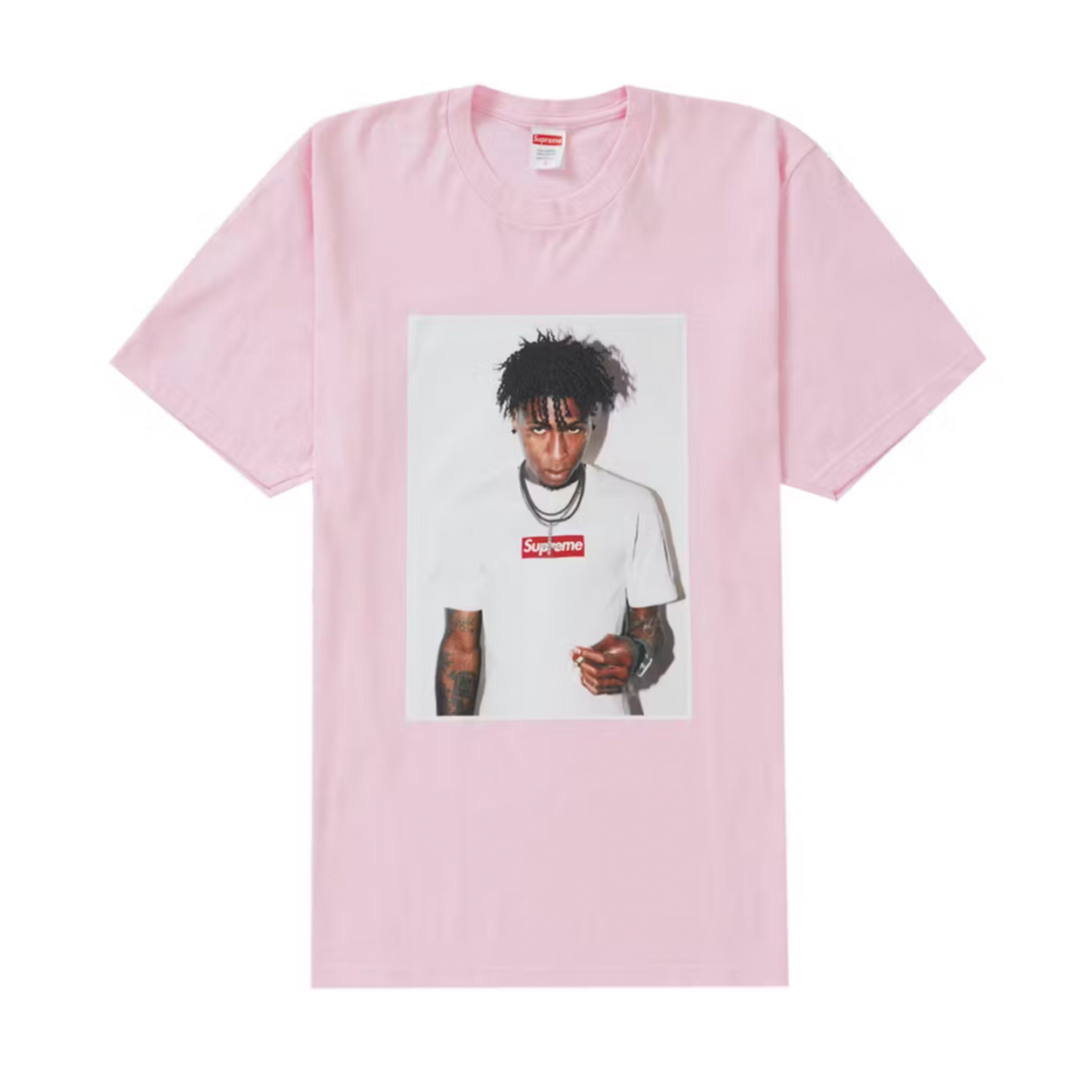 Supreme NBA Youngboy Tee Light Pink