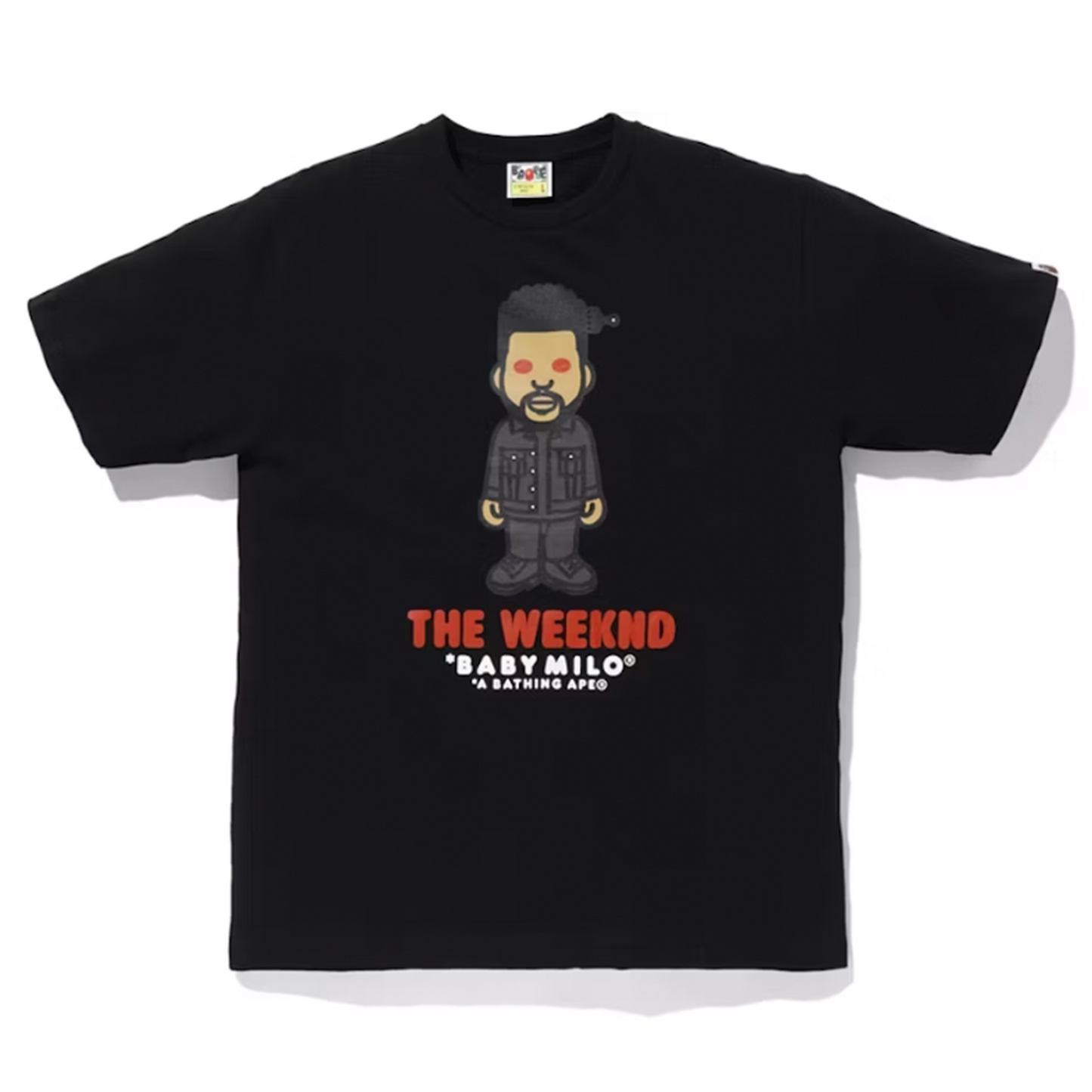 BAPE A Bathing Ape x XO The Weeknd Tee Black - S