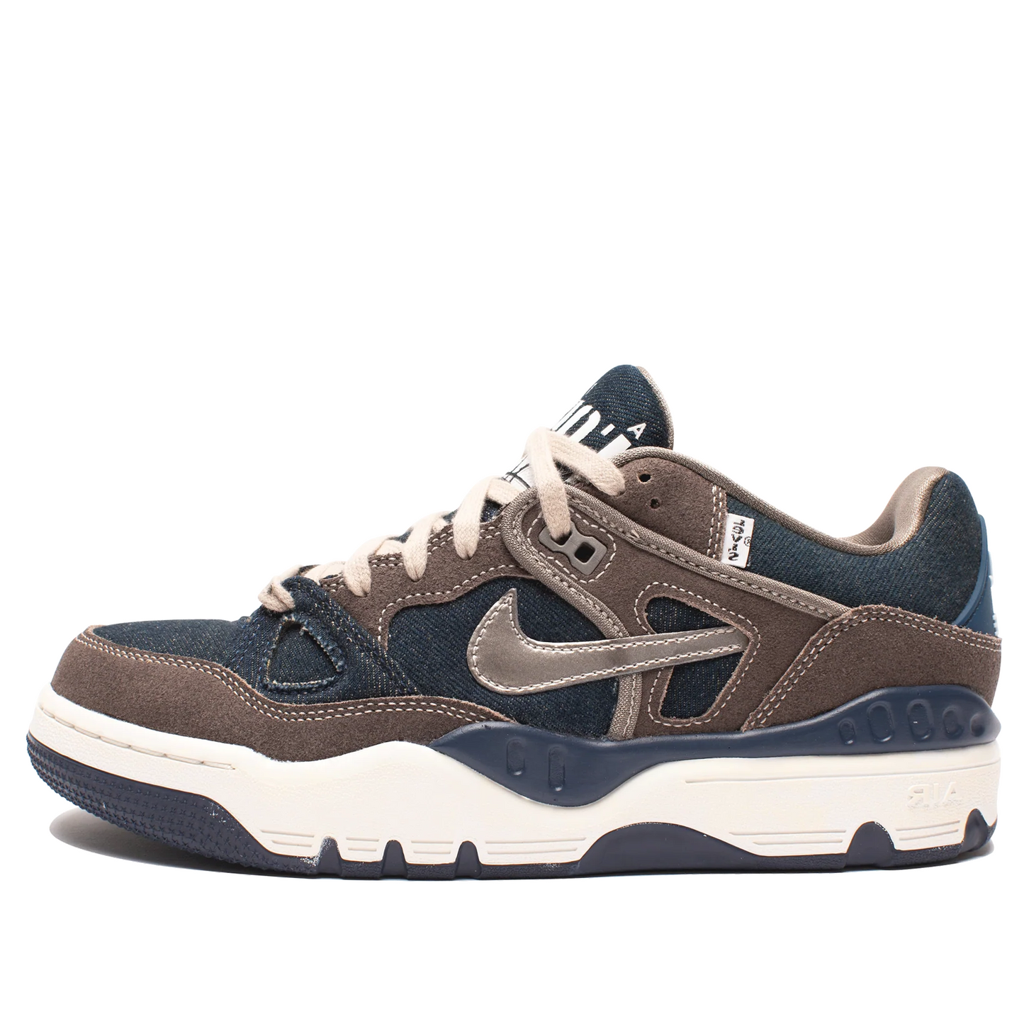 HQ0262 004 Nike Air Force 3 Low SP Nigo x Levi’s Enigma Stone