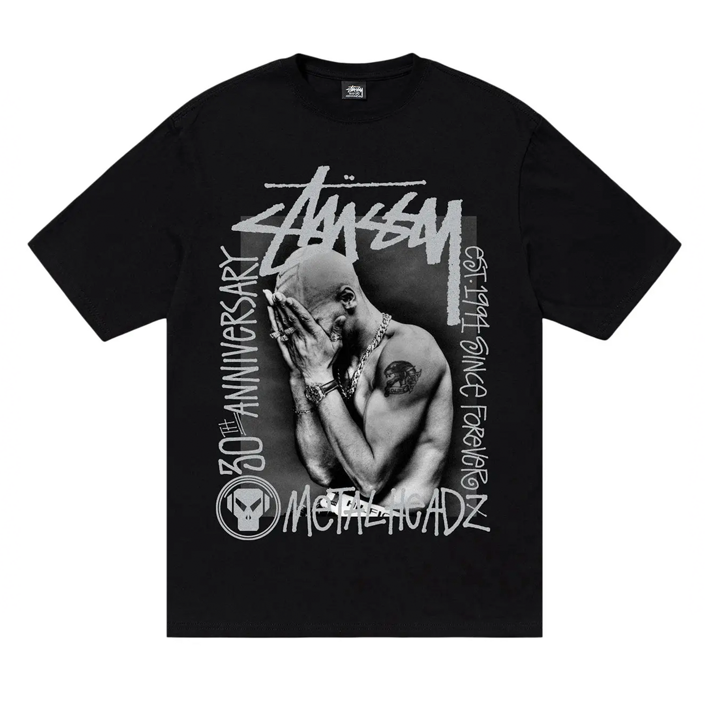 Stussy x Goldie Metalheadz 30 Tee 'Black' [USED] - S (Used)