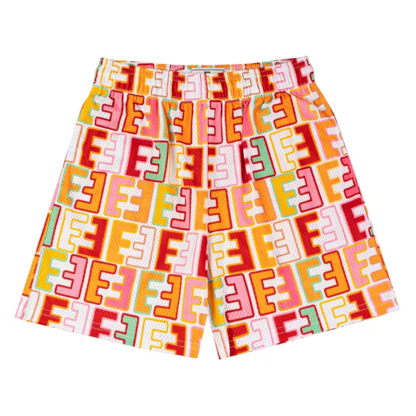 Eric Emanuel EE Pattern Basic Short White/Multicolor