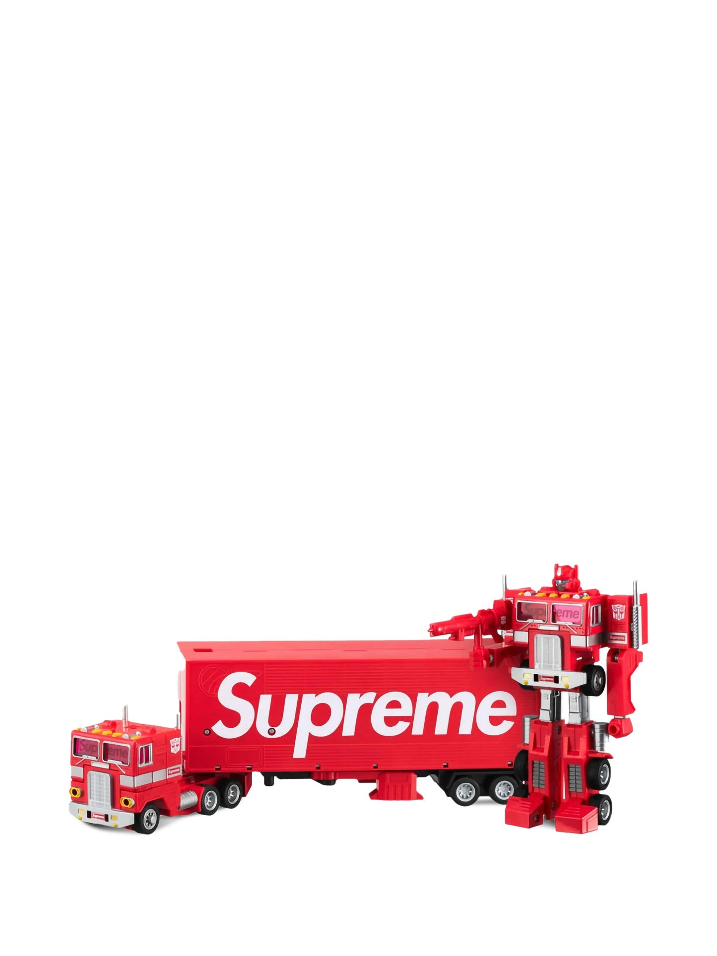 Supreme Transformers G1 Optimus Prime Figure Red