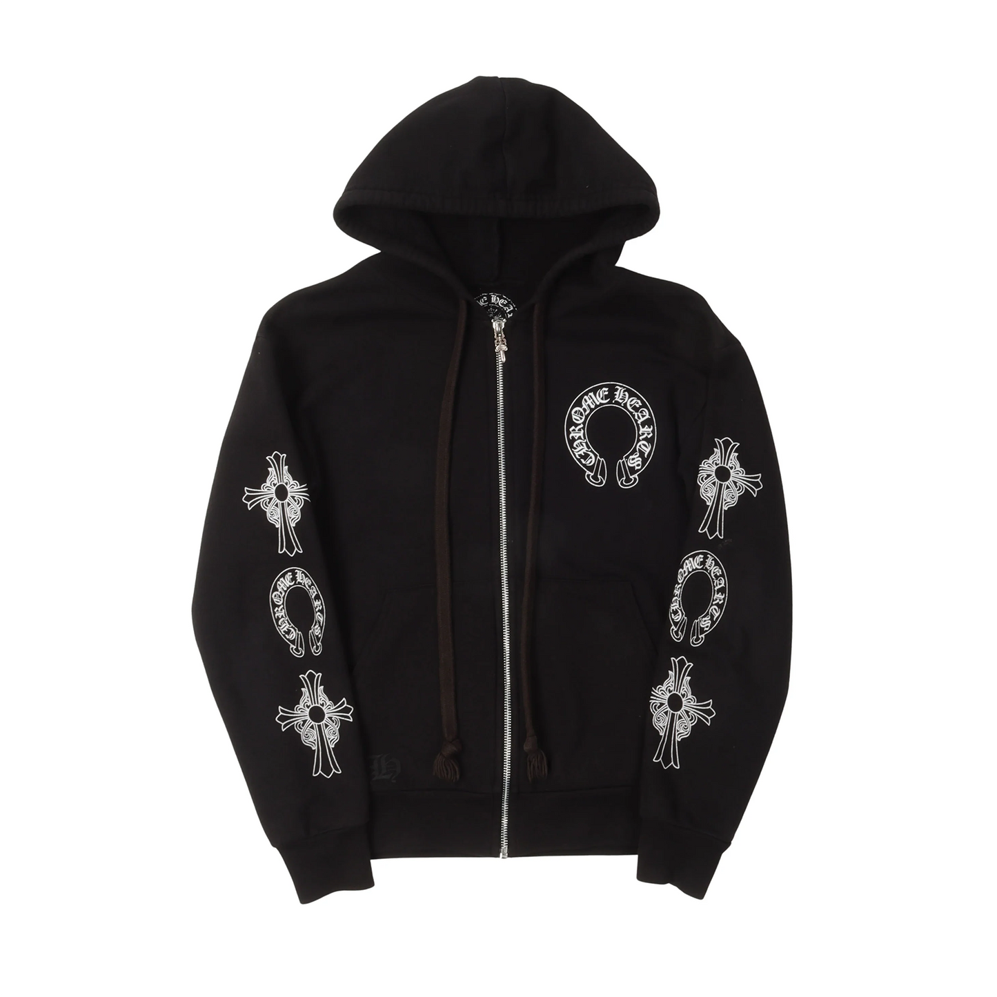 Chrome Hearts T-Bar Zip Up Hoodie (Women's) [USED] - XL (Used)