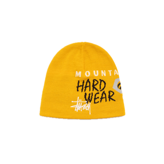 Stussy x Mountain Hardwear Caelum Dome Beanie Yellow