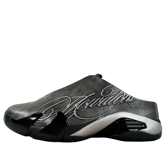 IR0908 001 Jordan 14 Retro Mule Mowalola Burnt Red