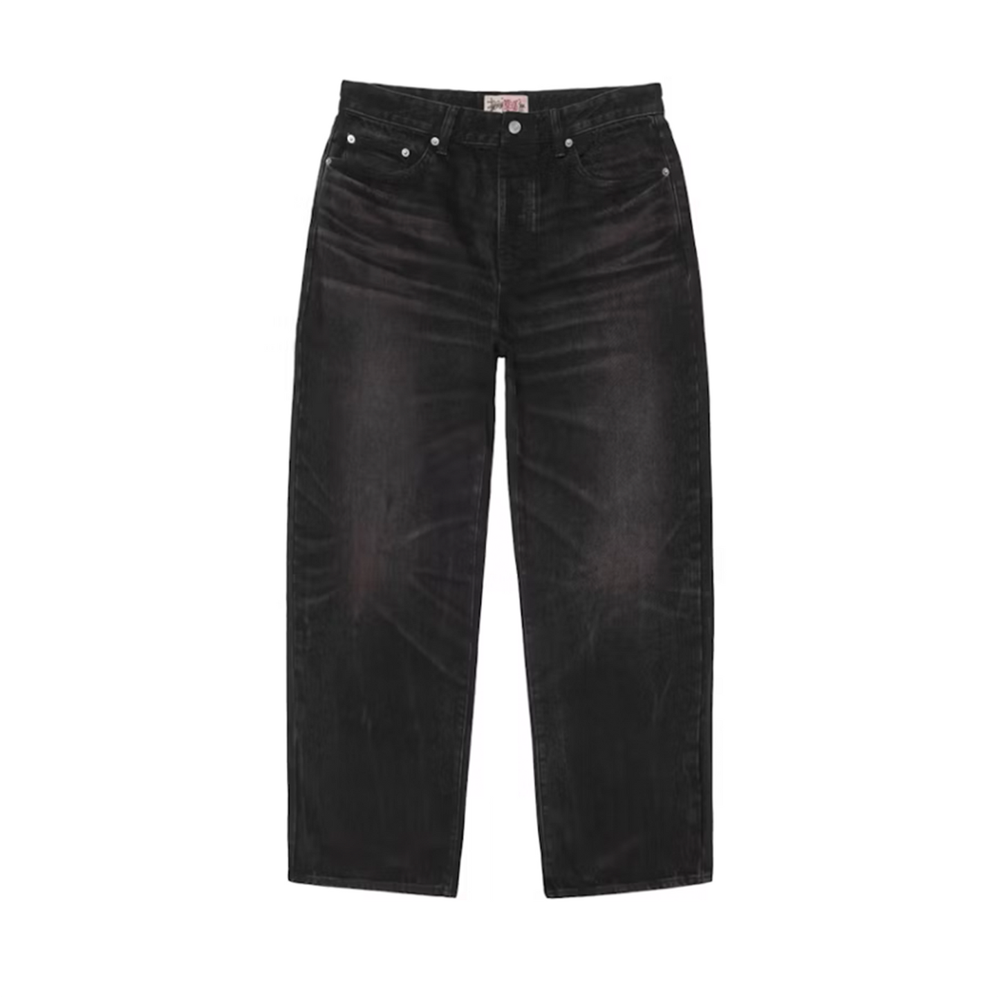 Stussy Big Ol' Jean Vintage Wash Denim Black [USED] - 32 (Used)
