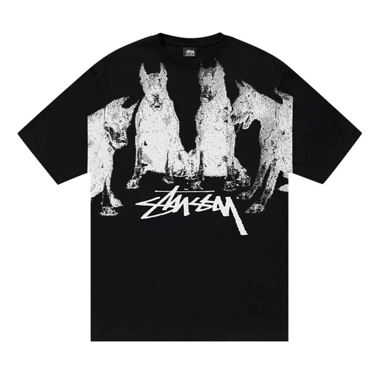 Stussy Doberman Tee Black