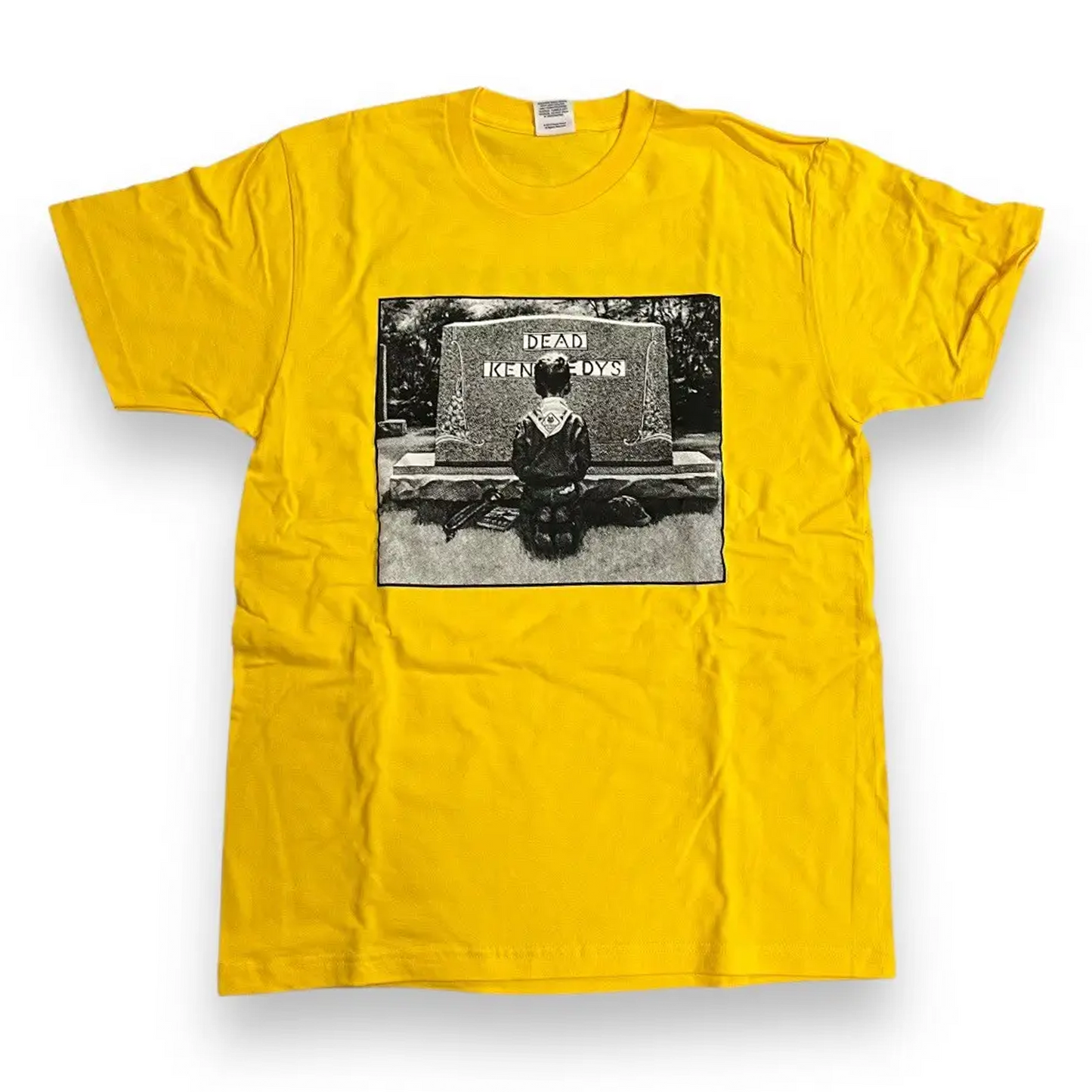 Supreme Dead Kennedys Gravestone Tee Yellow