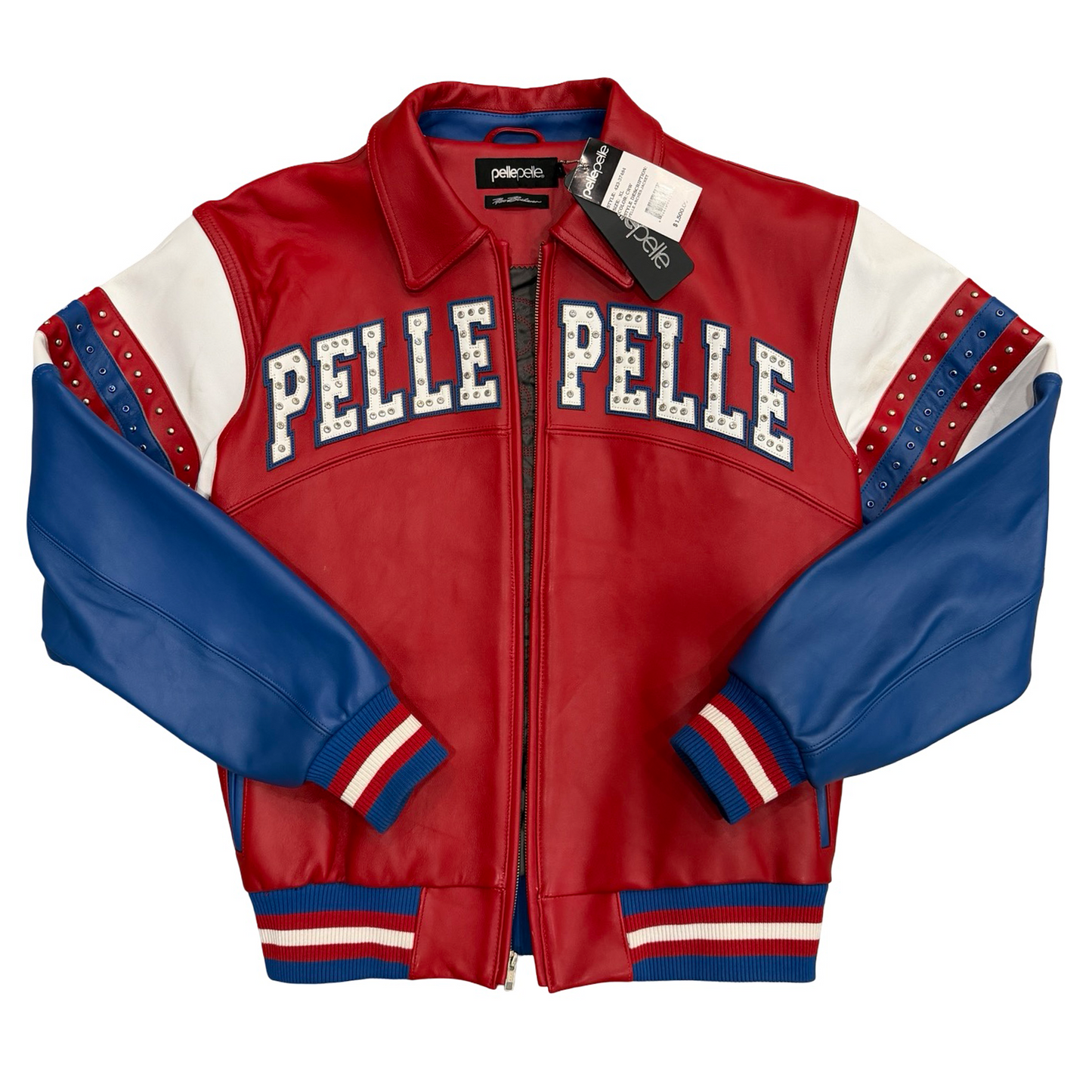 Pelle Pelle Arches Jacket Soda Club Red Blue [USED] - XL (Used)