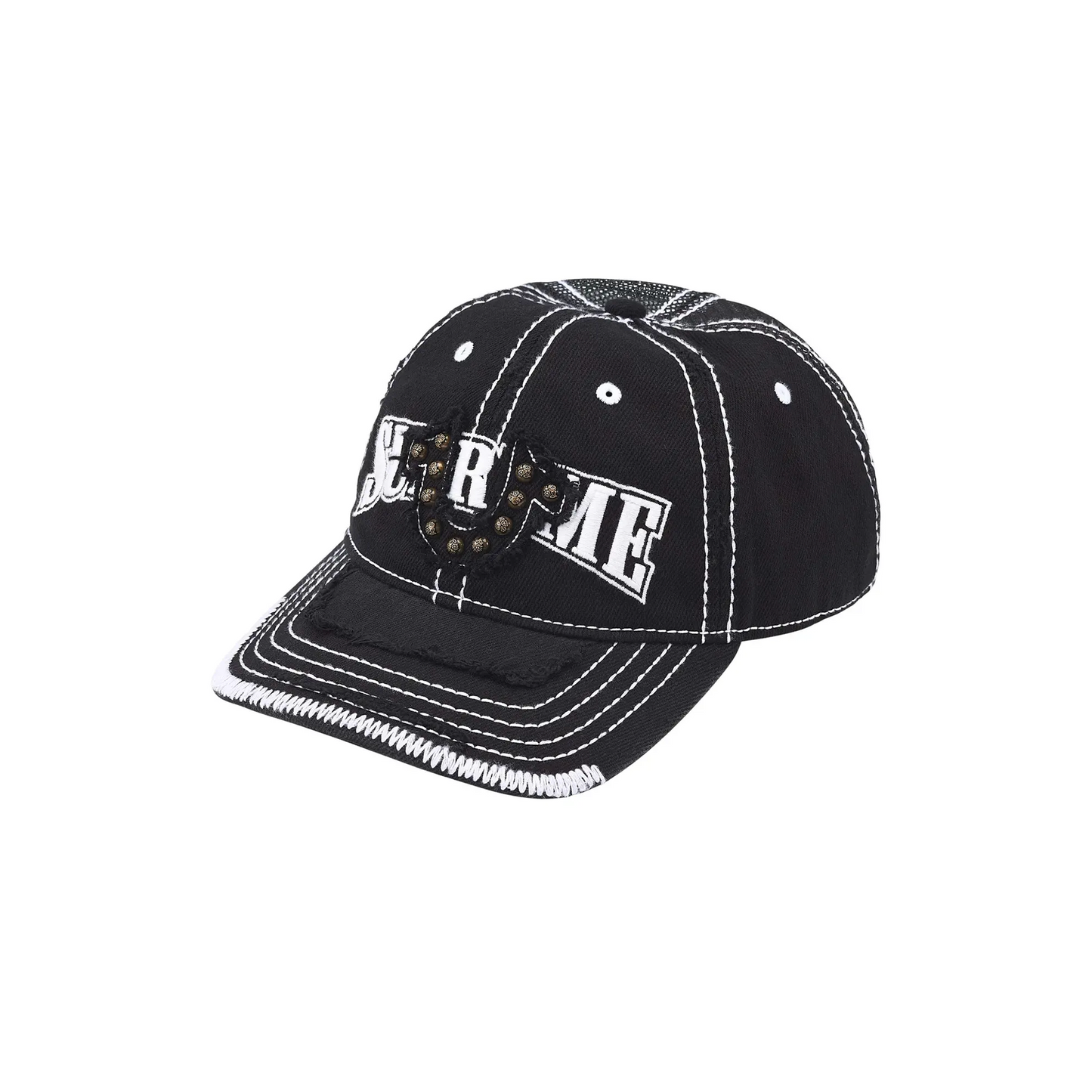 Supreme True Religion Mesh Back 6-Panel Black