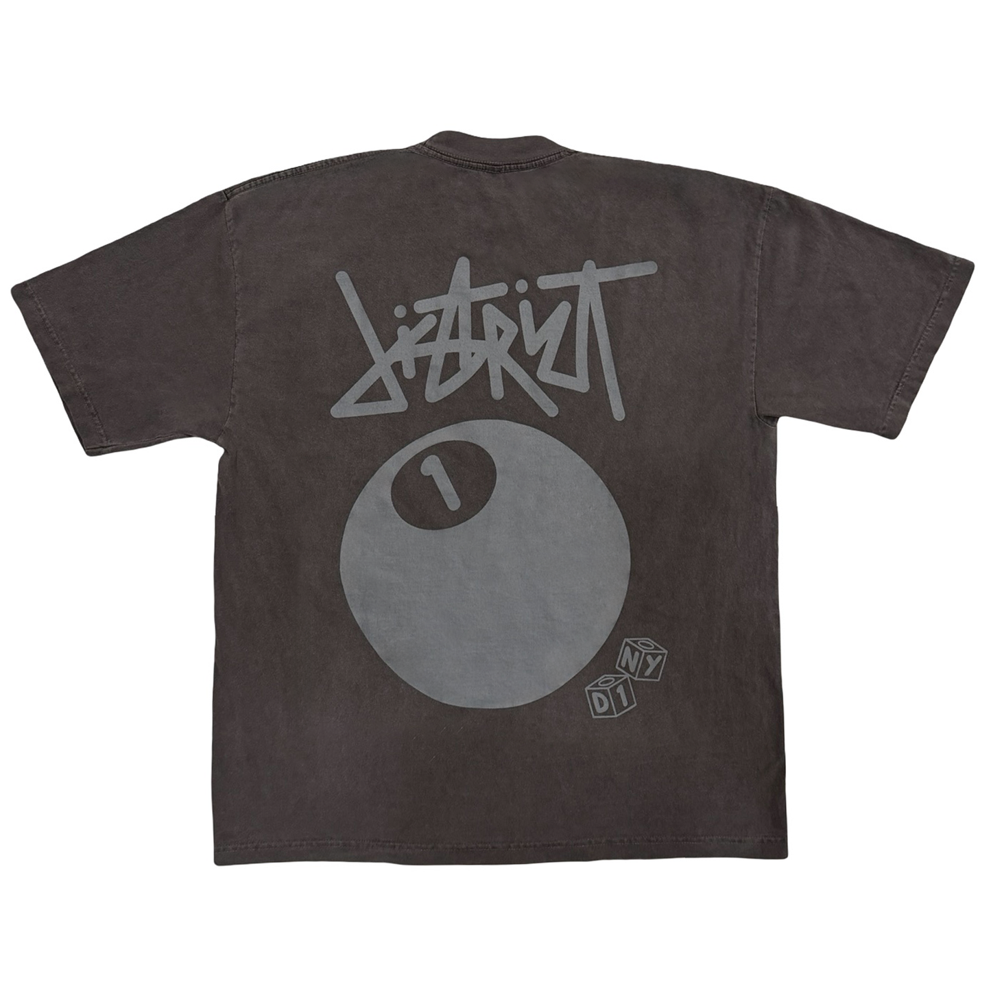 District One Billiards Tee Vintage Black