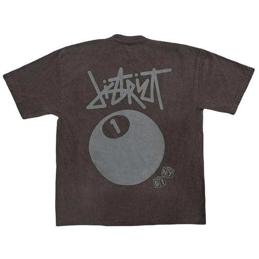 District One Billiards Tee Vintage Black