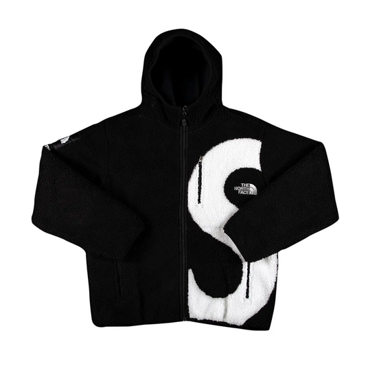 Supreme The North Face S Logo Fleece Jacket Black [USED] - S (Used)