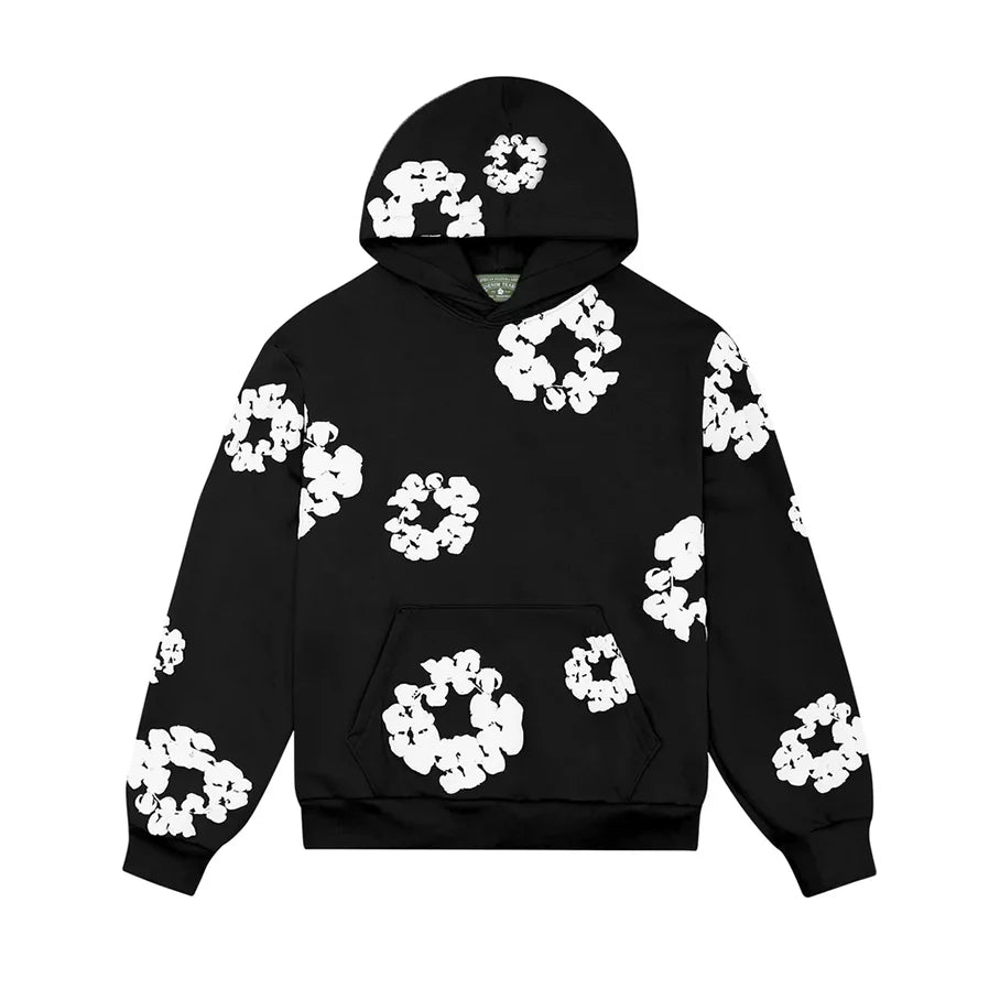 Denim Tears The Cotton Wreath Sweatshirt Black [USED] - XL (VNDS)