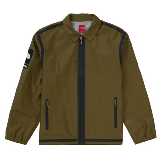 Supreme The North Face Summit Series Outer Tape Seam Coaches Jacket Olive