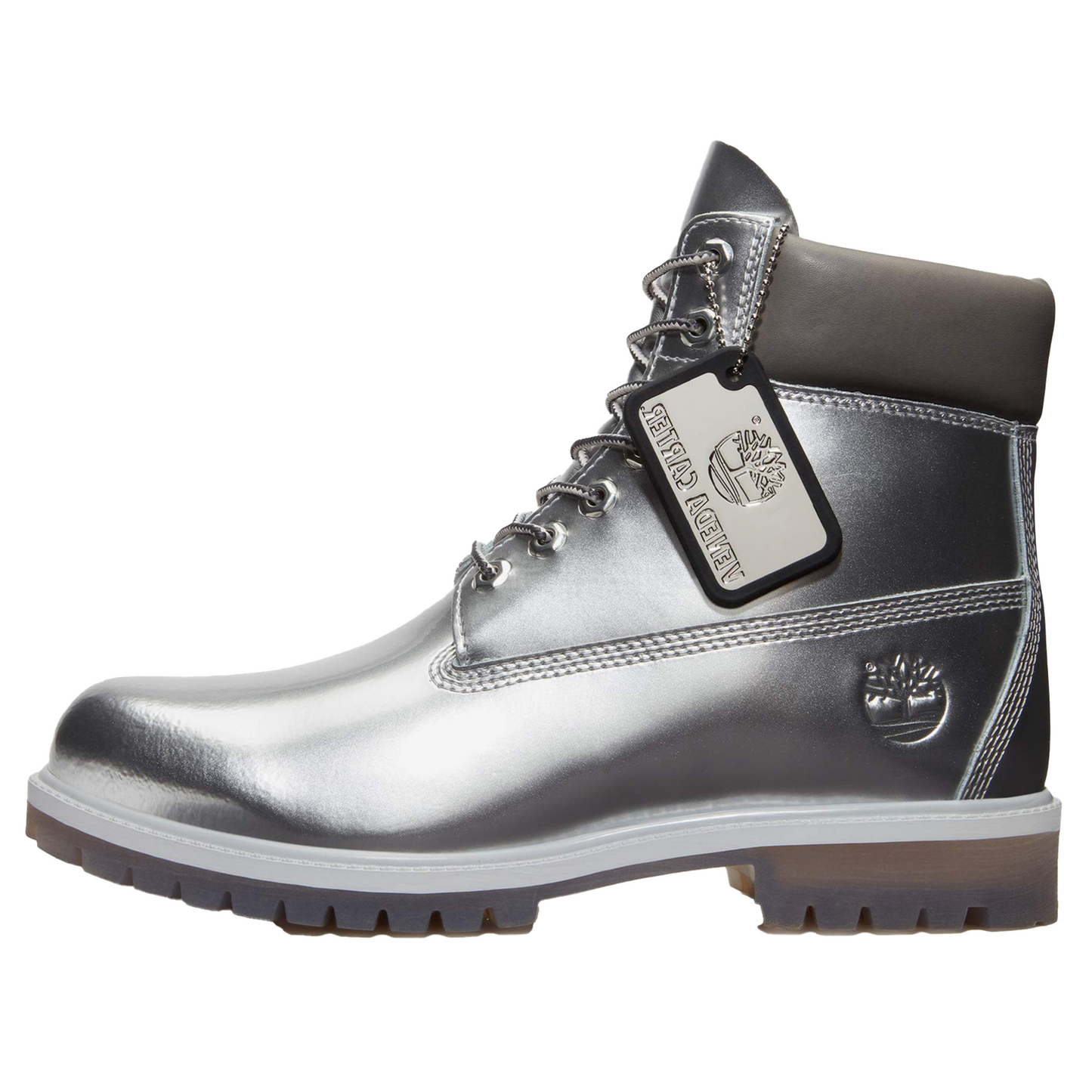 TB 0A6D9M EBN Timberland 6" Premium Boot Veneda Carter Silver