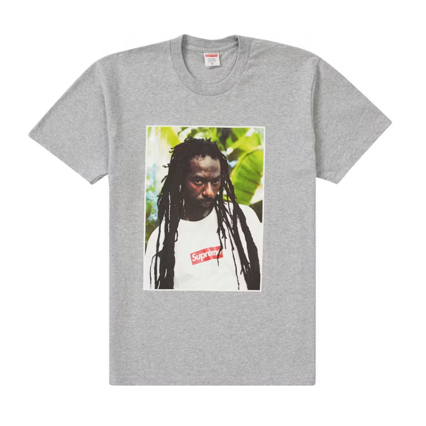 Supreme Buju Banton Tee Grey