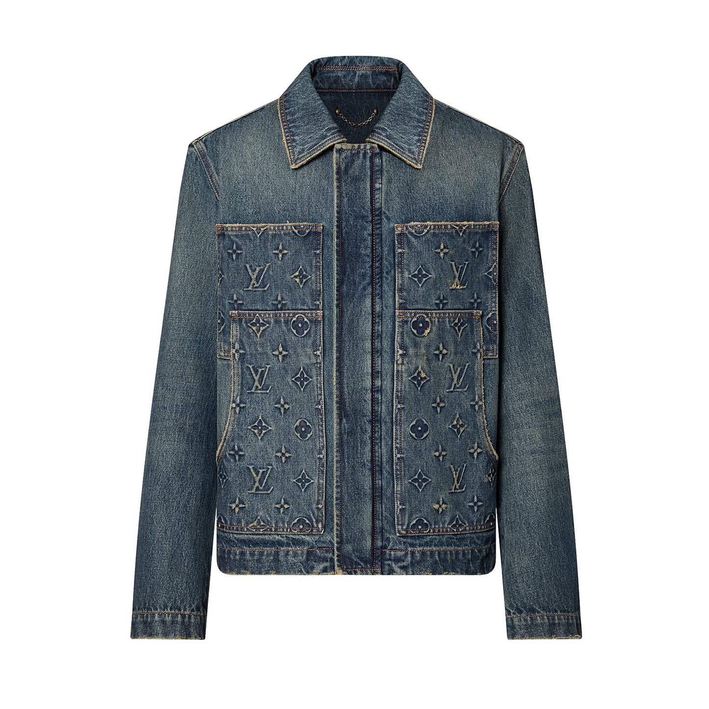 1ABJ73 Louis Vuitton Workwear Denim Jacket