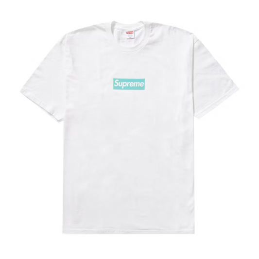Supreme Tiffany & Co. Box Logo Tee White