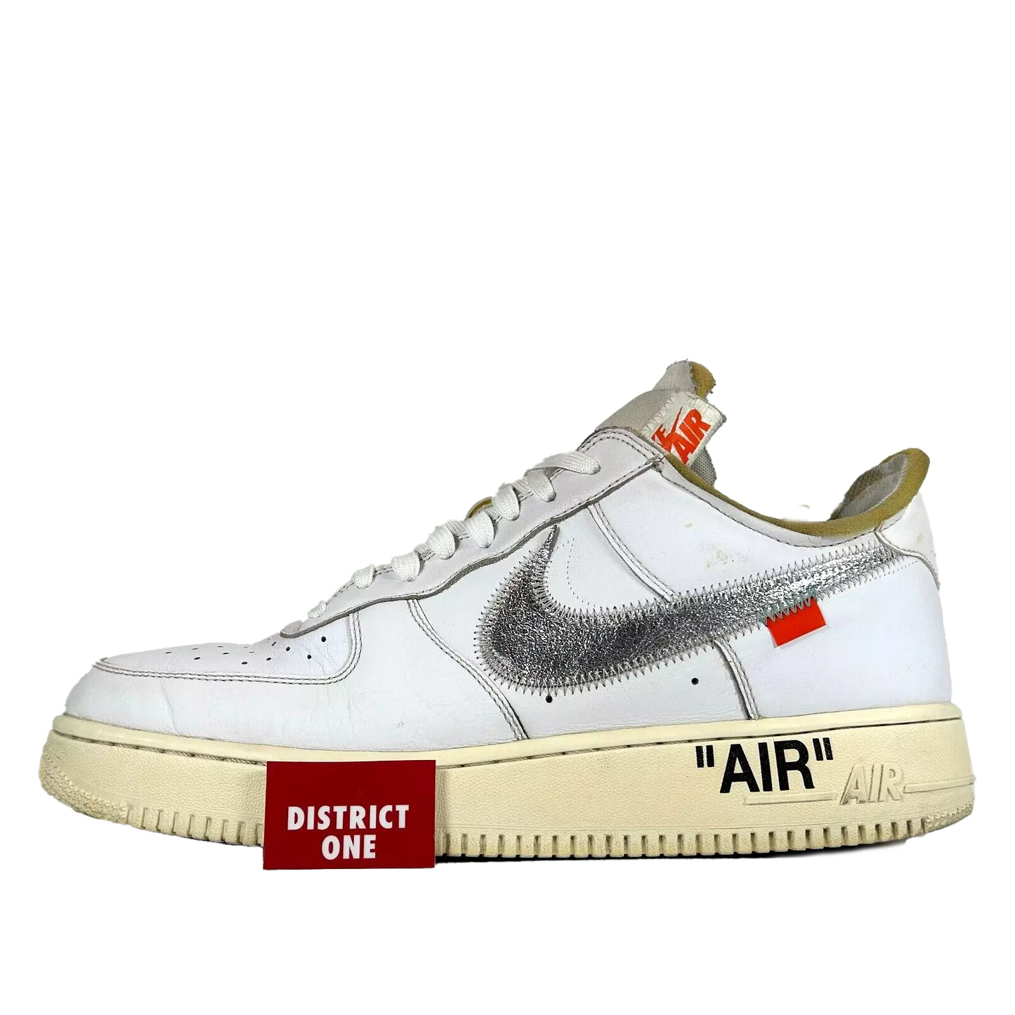 AO4297 100 Off White x Nike Air Force 1 ComplexCon Exclusive AF100 [USED] - 12 M (Used)