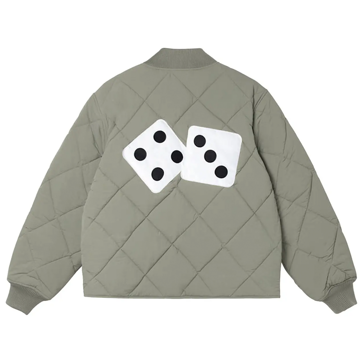 Stussy Dice Quilted Liner Jacket 'Olive' [USED] - S (Used)