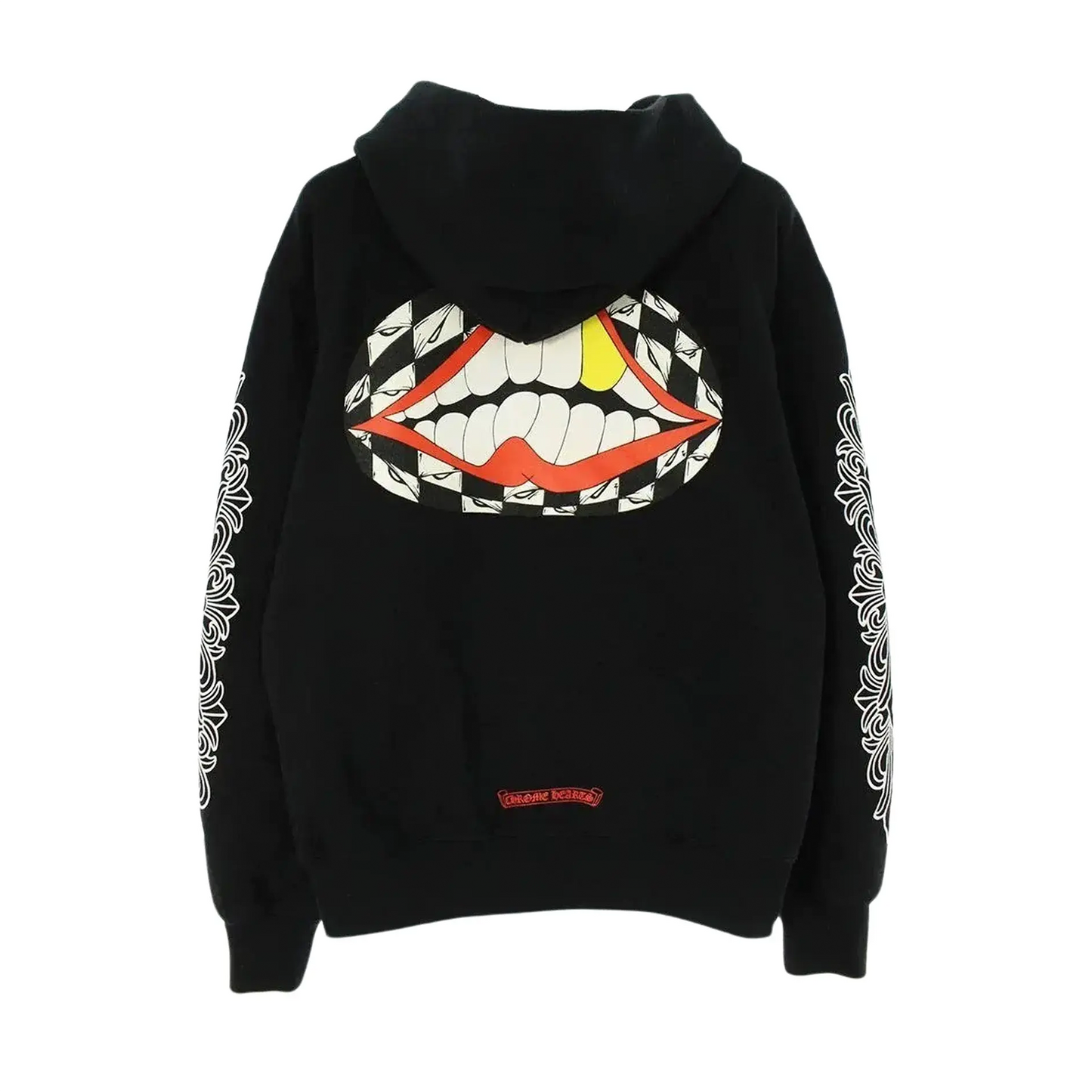 Chrome Hearts Matty Boy Flower Chomper Hoodie Black [USED] - L (Used)