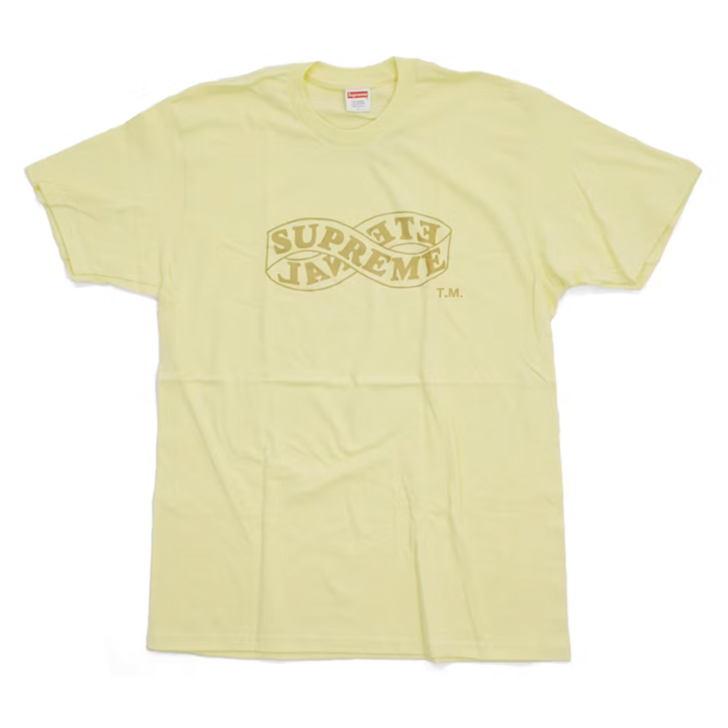 Supreme Eternal Tee (FW18) Pale Yellow [USED] - XL (Used)