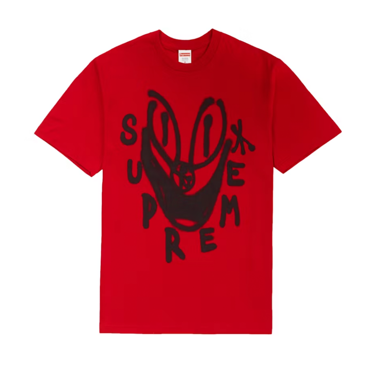 Supreme Smile Tee Red [USED] - XL (Used)
