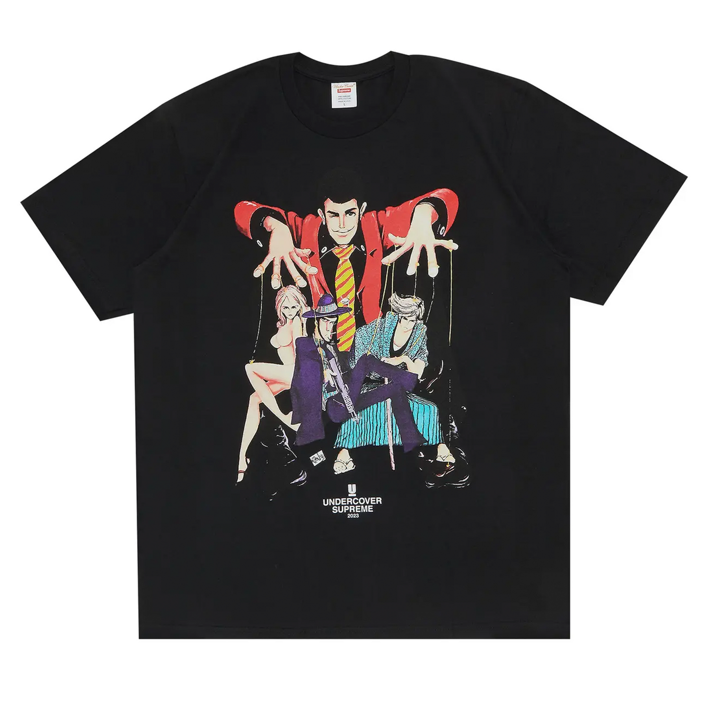 Supreme UNDERCOVER Lupin Tee Black