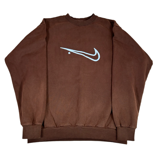 Nike x Travis Scott Cactus Jack Court Crewneck Brown