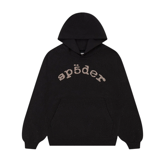 Sp5der VVS Hoodie Black