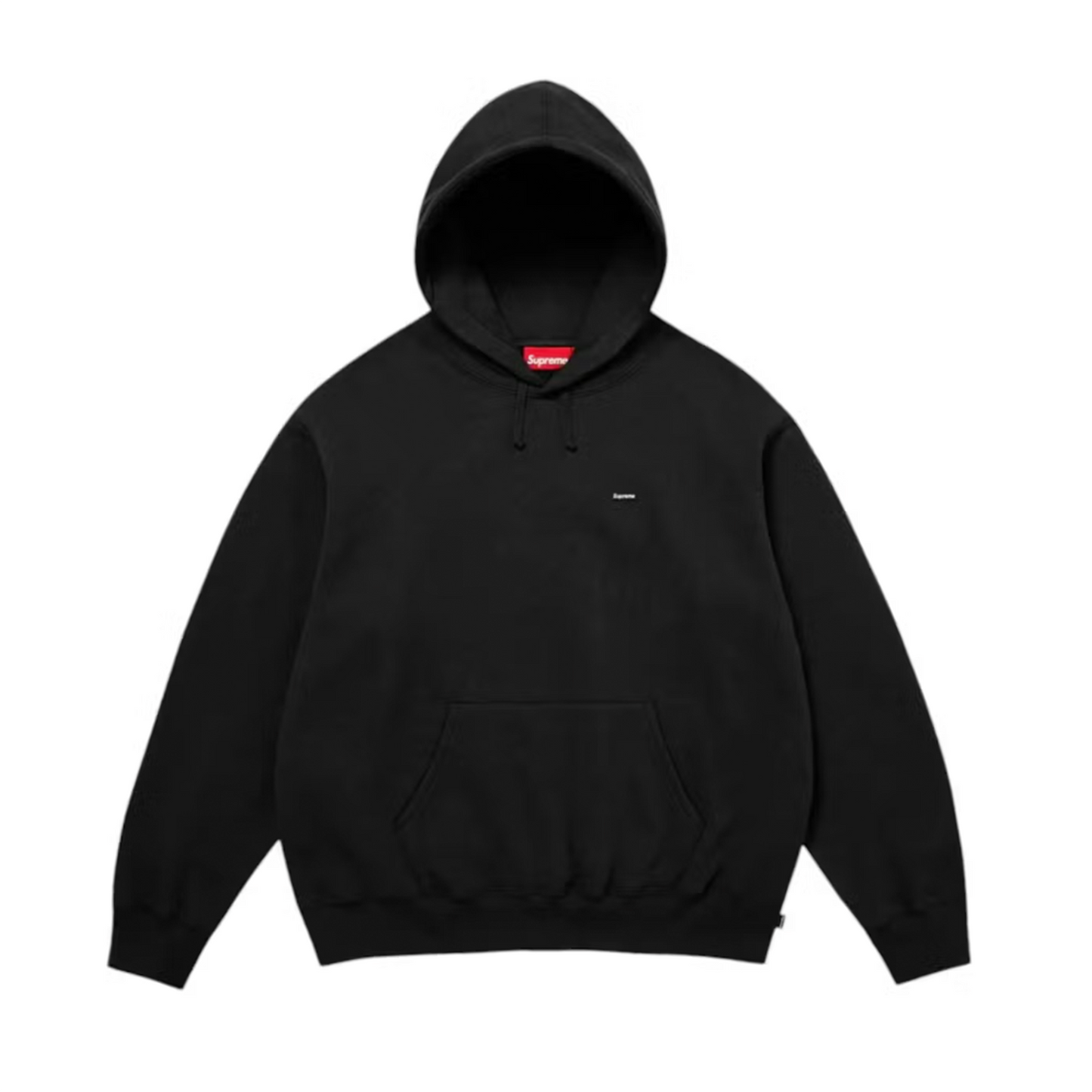 Supreme Small Box Hooded Sweatshirt (FW25) Black [USED] - L (Used)