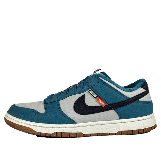 DD3358 400 Nike Dunk Low SE Next Nature Rift Blue [USED] - 11 M (Used)