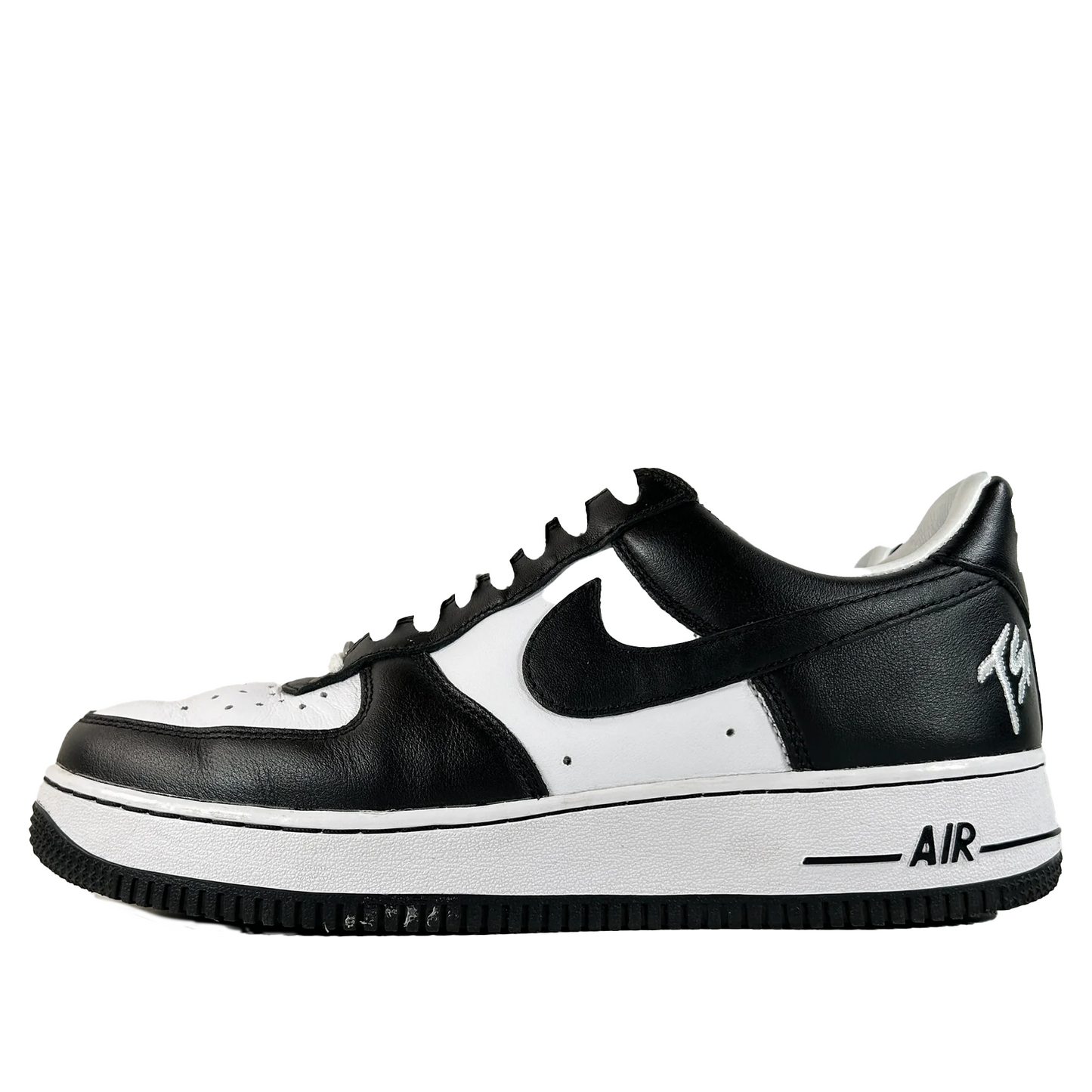 FJ5756 100 Nike Air Force 1 Low QS Terror Squad Blackout [USED] - 8.5 M (Used) (No Box2)