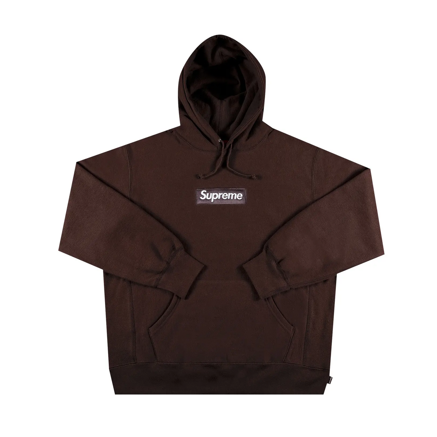 Supreme Box Logo Hooded Sweatshirt 'Dark Brown' [USED] - M (Used)