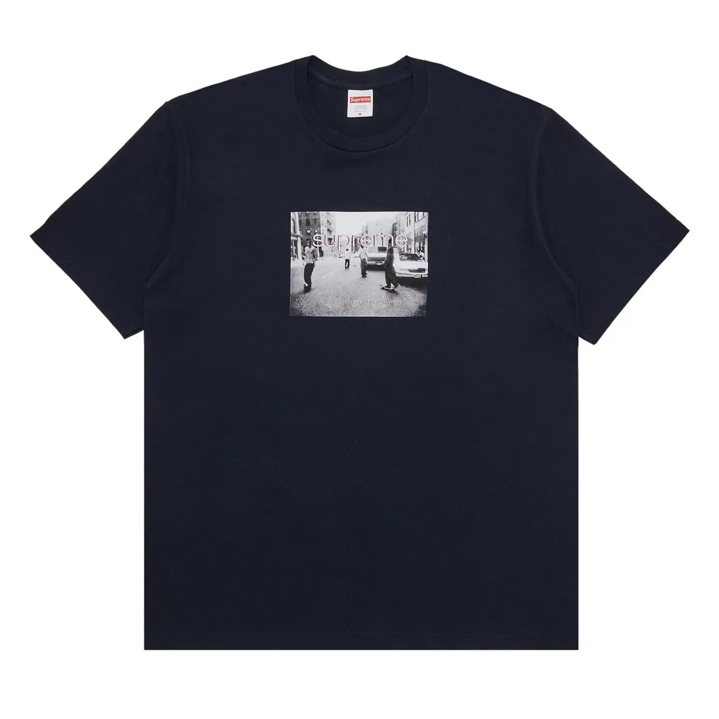 Supreme Crew 96 Tee Navy [USED] - L (Used)
