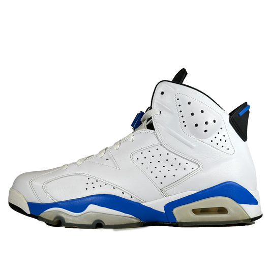 384664 107 Jordan 6 Retro Sport Blue (2014) [USED] - 12 M (Used)