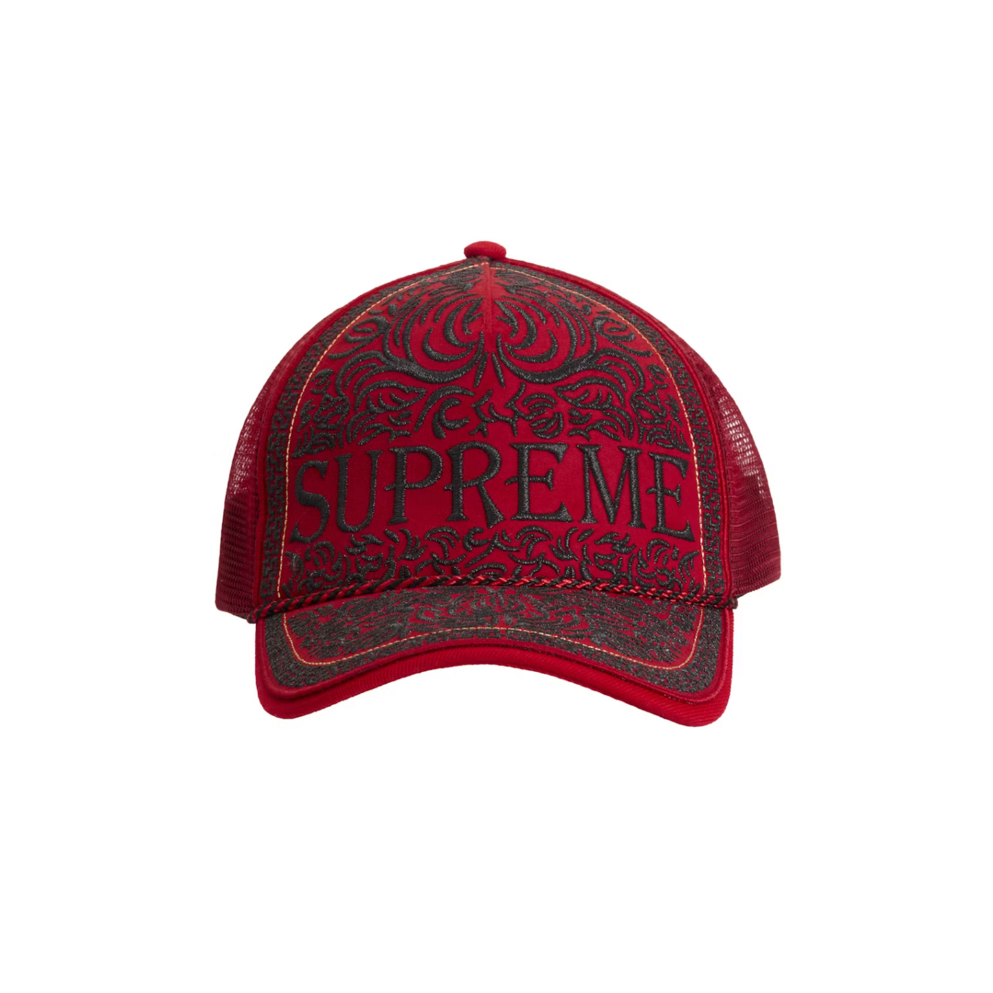 Supreme Vaquero Mesh Back 5-Panel Red