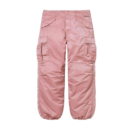 Supreme Washed Flight Satin Cargo Pant Dusty Pink
