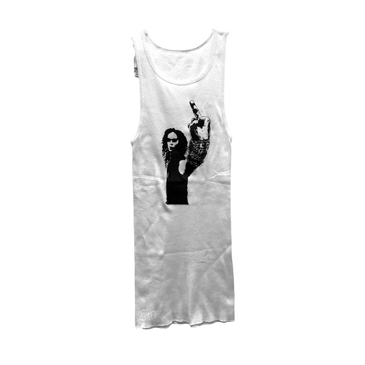 Chrome Hearts Ribbed Richard Stark Tank Top White