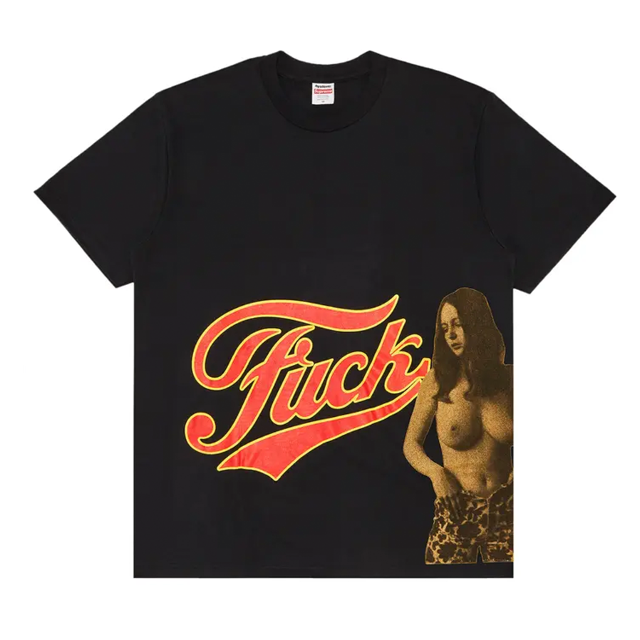 Supreme Hysteric Glamour Fuck Tee Black