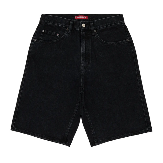 Supreme Baggy Denim Short (SS25) Black [USED] - 30 (Used)