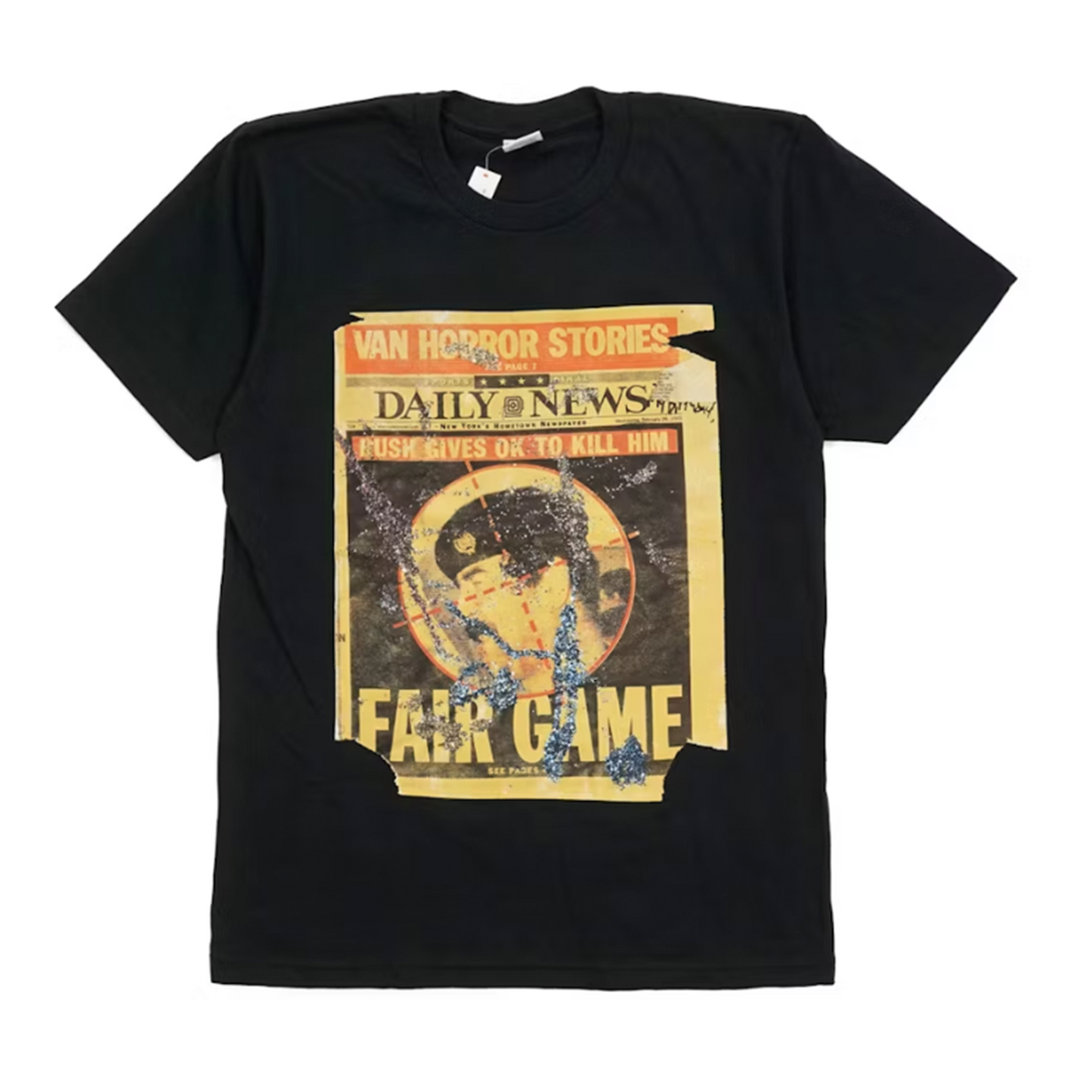 Supreme Dash Snow Tee Black [USED] - M (Used)
