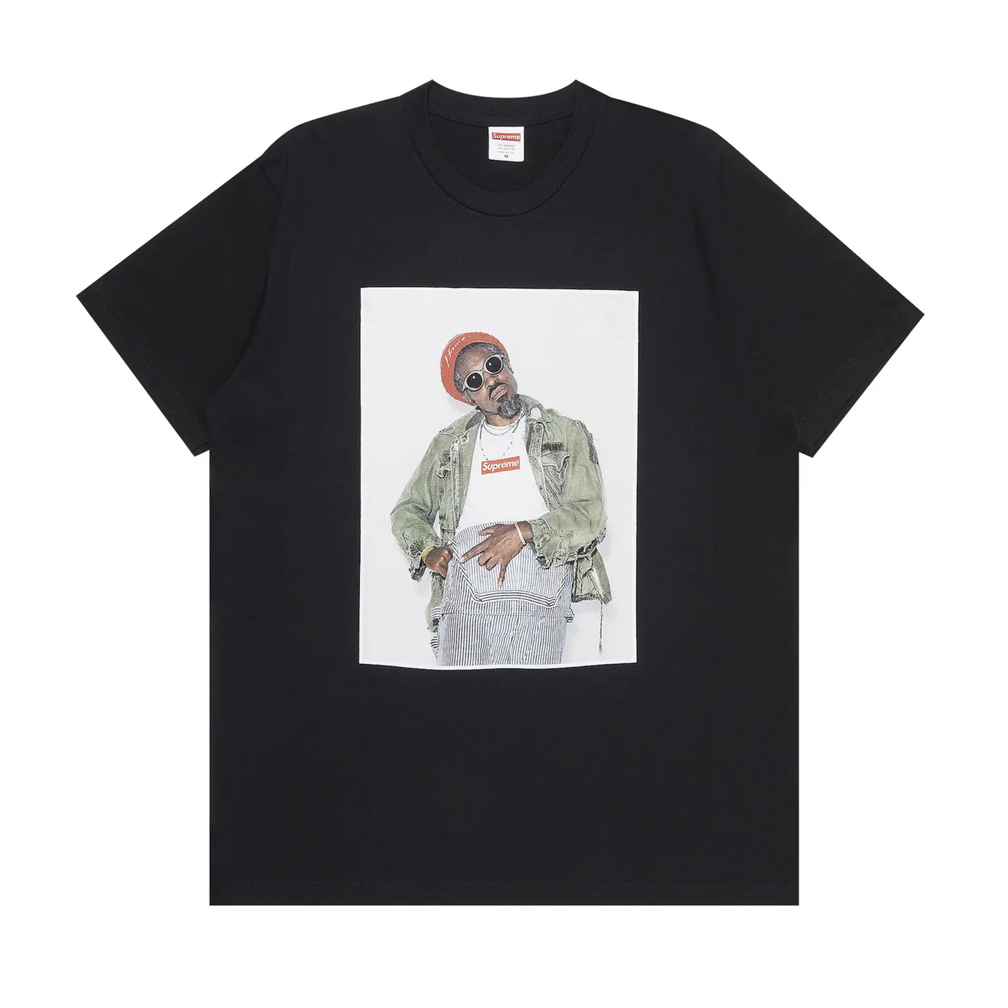 Supreme André 3000 Tee Black [USED] - M (Used)