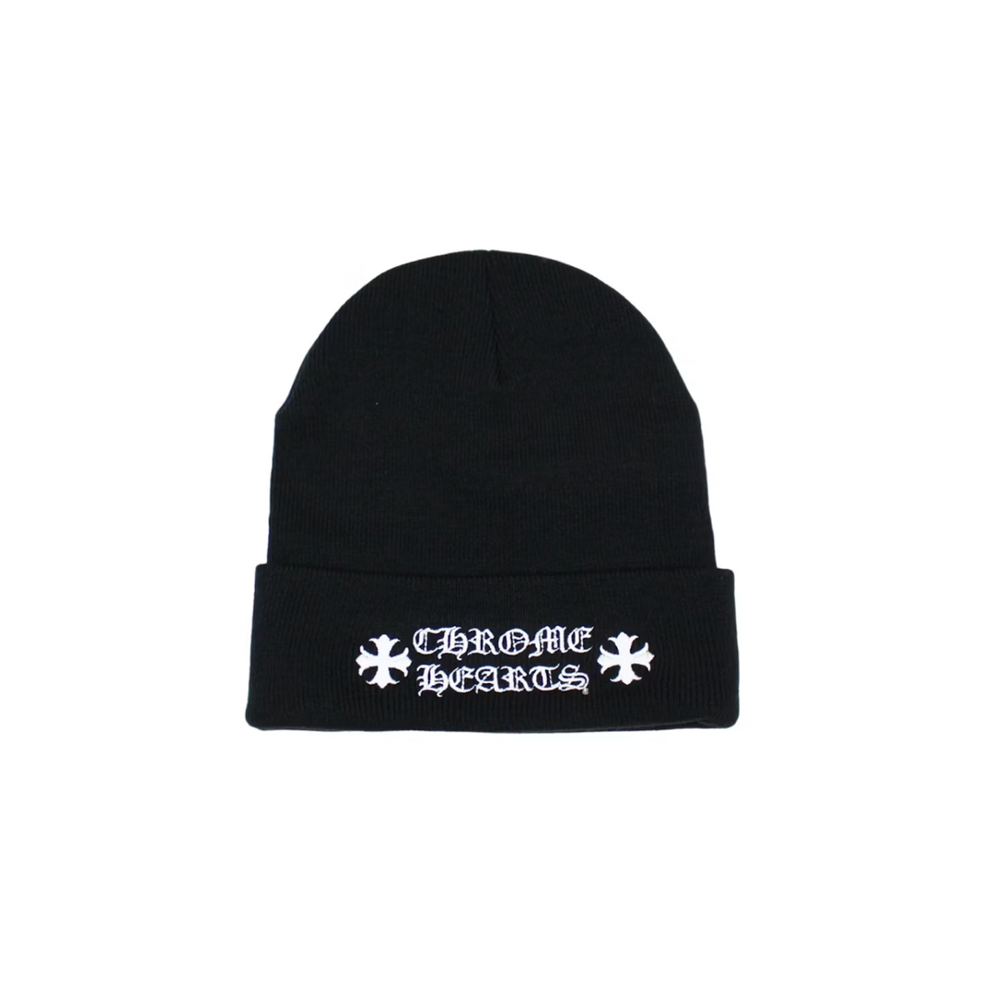 Chrome Hearts Logo Beanie Black